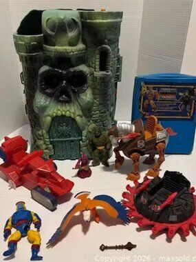 He man and the Masters of the Universe vintage toys